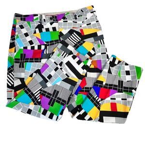 OPPOsuits Suit Pants Slacks size US 46/EU 56/UK 46 Loud Party Black Red Yellow